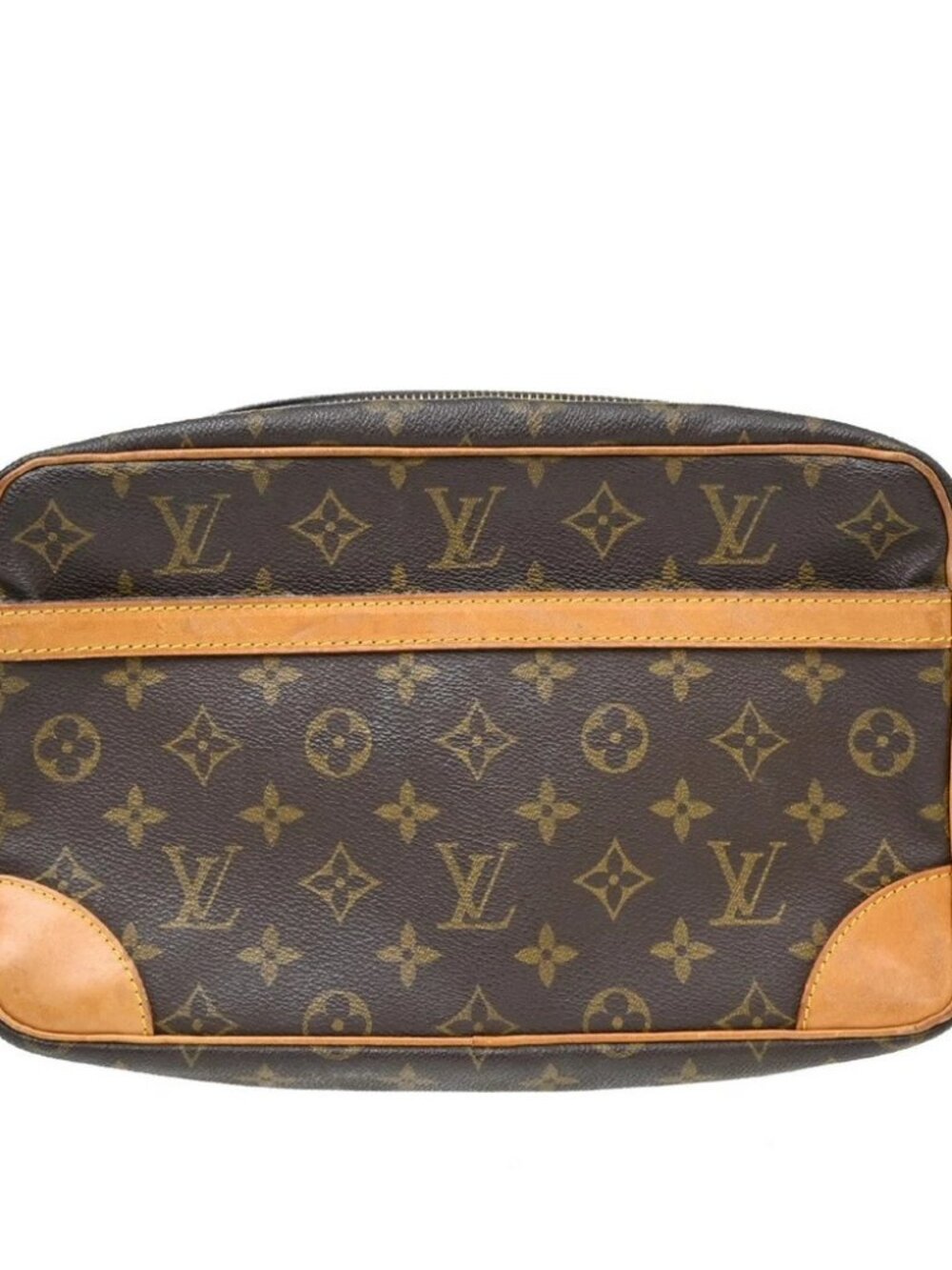 LOUIS VUITTON COMPIEGNE 28 CLUCTH HANDBAG MONOGRAM